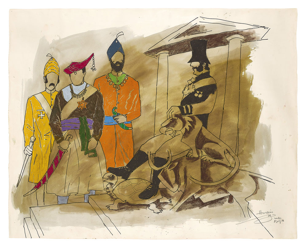 The Raj Series: M.F Husain's Colourful Journey To India's Colonial